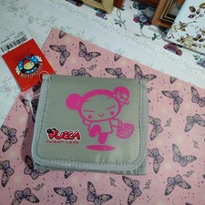 Portafoglio PUCCA Grigio Scomparti zip raro da collezione Bloom In