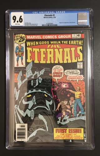 The Eternals #1 CGC 9.6 NM+ Origin & 1st Appearance of Eternals - Marvel MCU