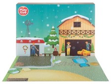 Playtive Adventskalender Spielset BAUERNHOF T...