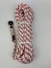 Pelican Rope 1/2 x 66' White Static Master with One Sewn Eye
