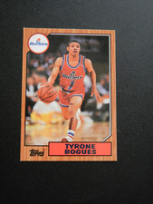 1992-93 Topps Archives #89 Tyrone Bogues - Bullets - Hornets - Muggsy