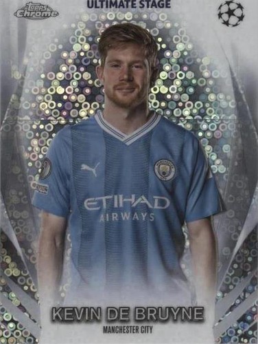 Kevin De Bruyne 2023 Topps Chrome UEFA Manchester City #33 | eBay