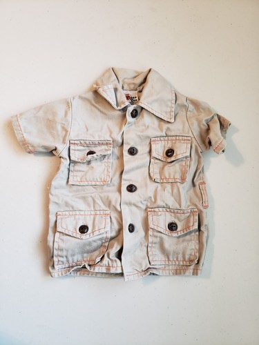 1970's Vintage Kids Clothes mix of Kmart JCPenny MADE IN USA Shirts Shorts Pants - Picture 3 of 19