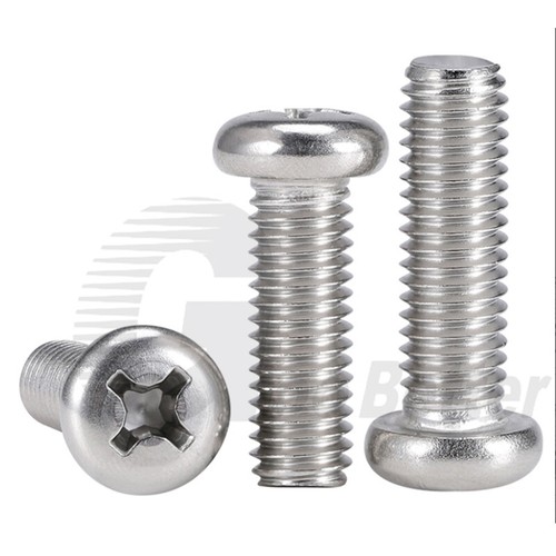 M2.5 DIN7985 A2 Edelstahl Linsenschrauben Linsenkopfschraube Kreuzschlitz M2.5x - Picture 7 of 33