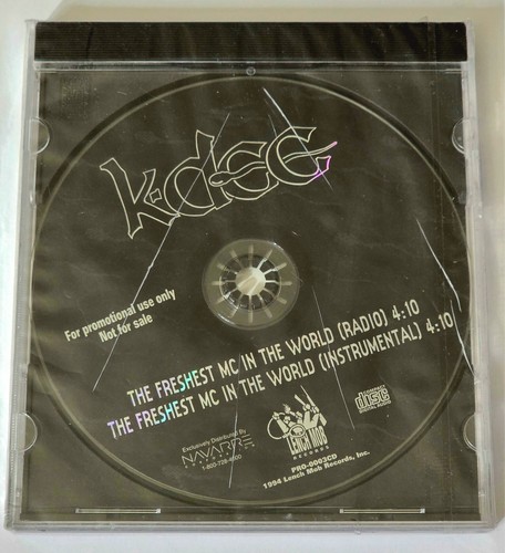 K-DEE SEALED FRESHEST MC IN THE WORLD CD 1994 RAP LENCH MOB RECORDS HIPHOP 12" - Imagen 12 de 12