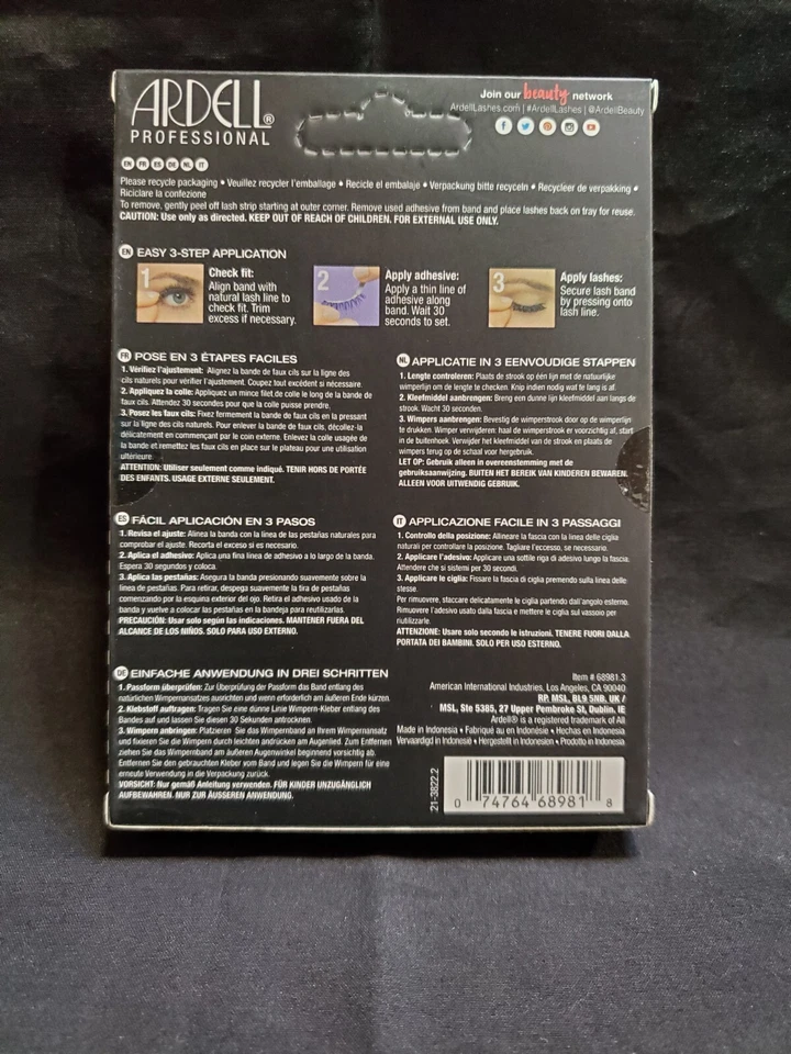 Ardell 6 Pairs Of Eye-Lifting Effect Natural Lashes #110 - Image 2 of 2