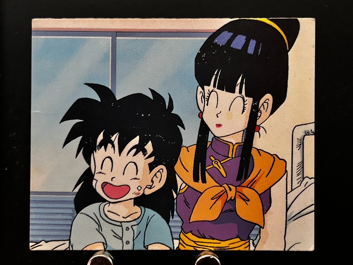 Son Gohan Chi-Chi Dragon Ball Mini Card AMADA #191 Vintage