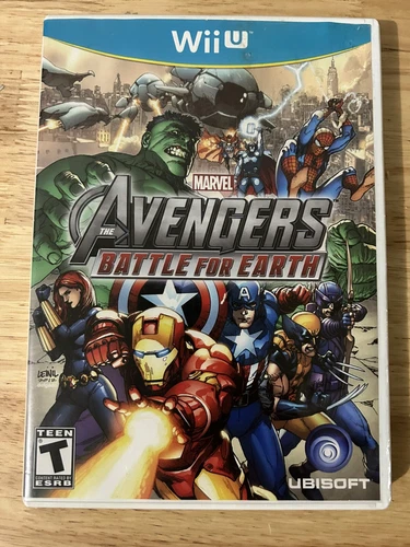 Marvel Avengers: Battle for Earth Nintendo Wii U, CIB, Tested. MINT DISC!!
