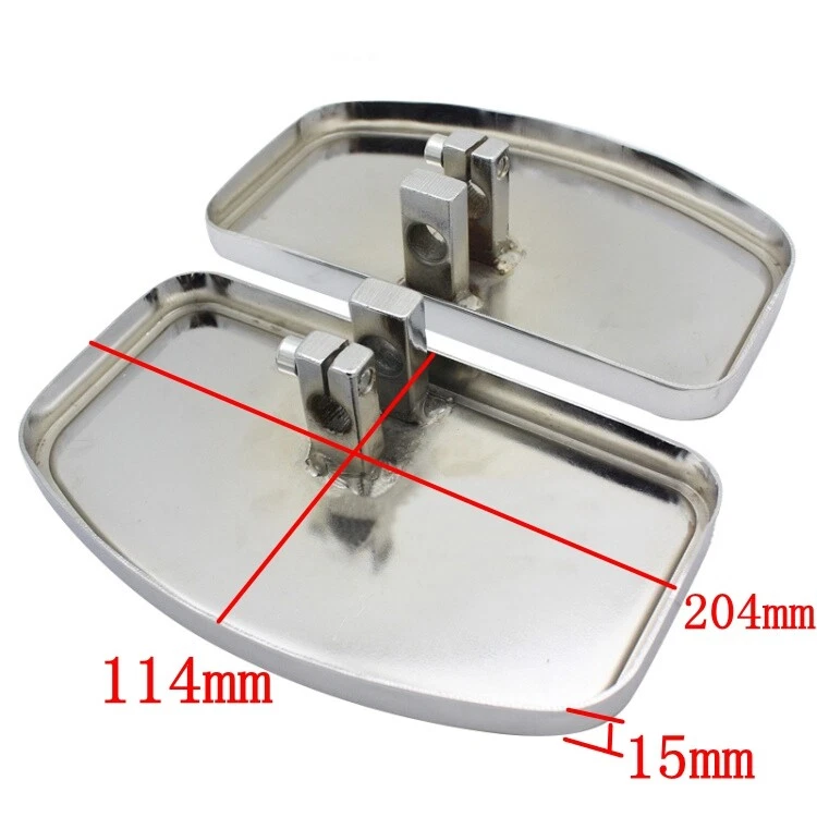 Rear Passenger Floorboard Footboards For Suzuki Boulevard C50 VL400 VL800 (20cm) Foto 2 de 3