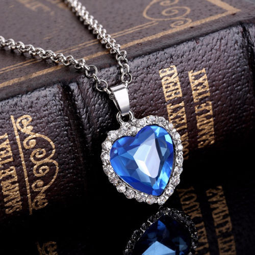 アクセサリー HUMAN MADE HEART NECKLACE BLUE Human Made - Heart Necklace | HBX - Globally Curated Fashion