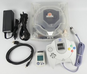 SEGA Dreamcast DCDigital PixelFX HDMI DreamPSU GDEMU Noctua Fan Clear Case
