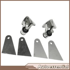 Small Big Block Chevy Polished Stainless Engine Motor Mounts Sbc350 Bbc454