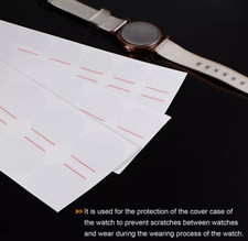Anti Scratch Protective Film for Watch Caseback 18mm-50mm 200piece/sheet