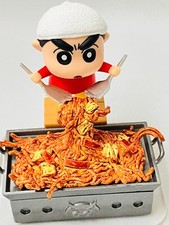 RE-MENT Crayon Shin-chan Cooking Collection Toy 5.Waiting for Yakisoba  Figure