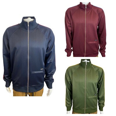 Stussy Mens Poly Track Jacket - Olive / Navy / Wine - Multiple