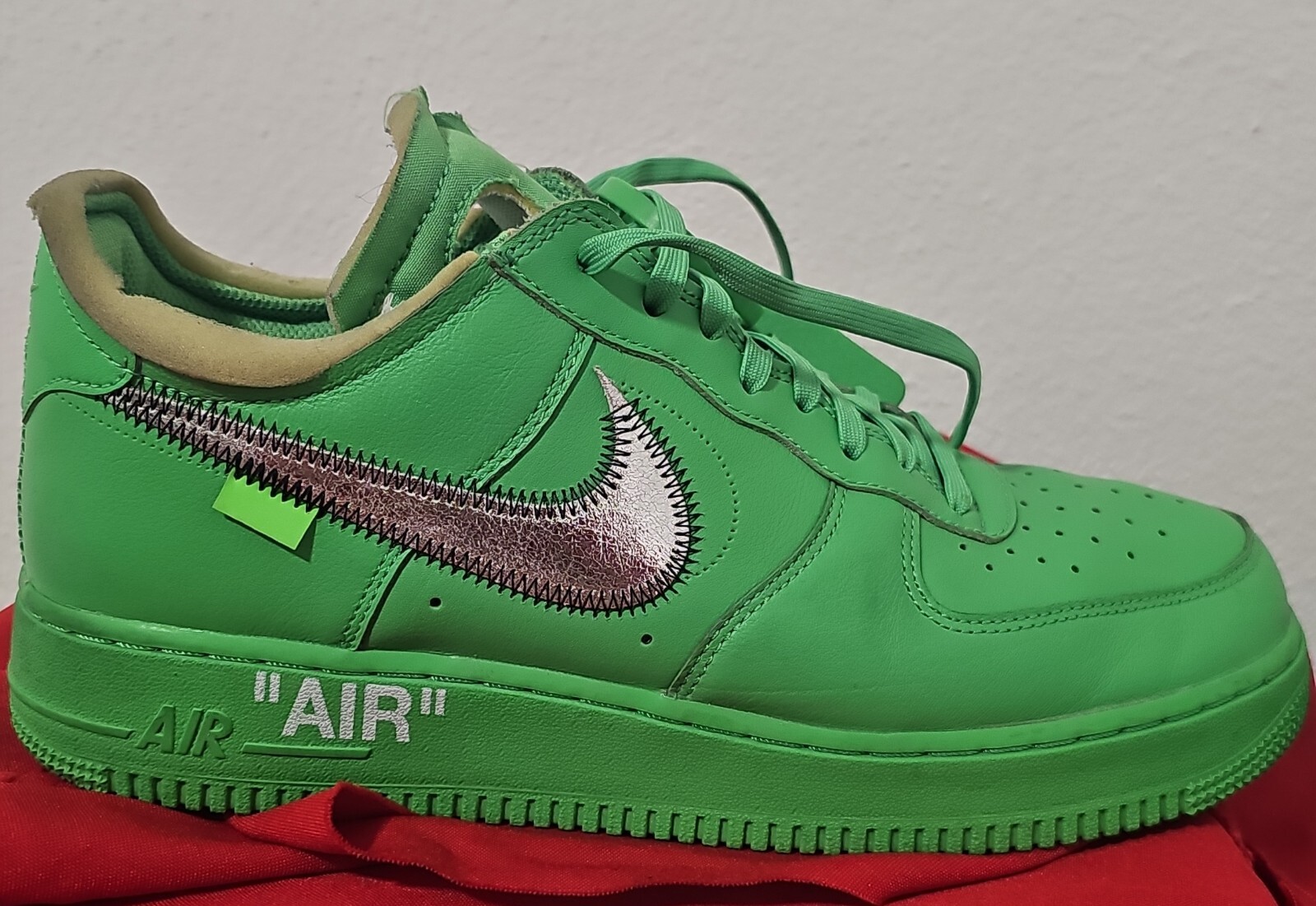 OFF WHITE X NIKE Taglia 10 5 Nike Air Force 1 Low x Off White Brooklyn