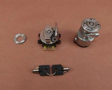 05-06 Harley Davidson FXDWGI Dyna Wide Glide Lockset Ignition Key Steering Lock