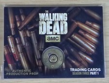 WALKING DEAD SEASON 3 PART 1 AUTHENTIC PRODUCTION PROP CARD  SC-01