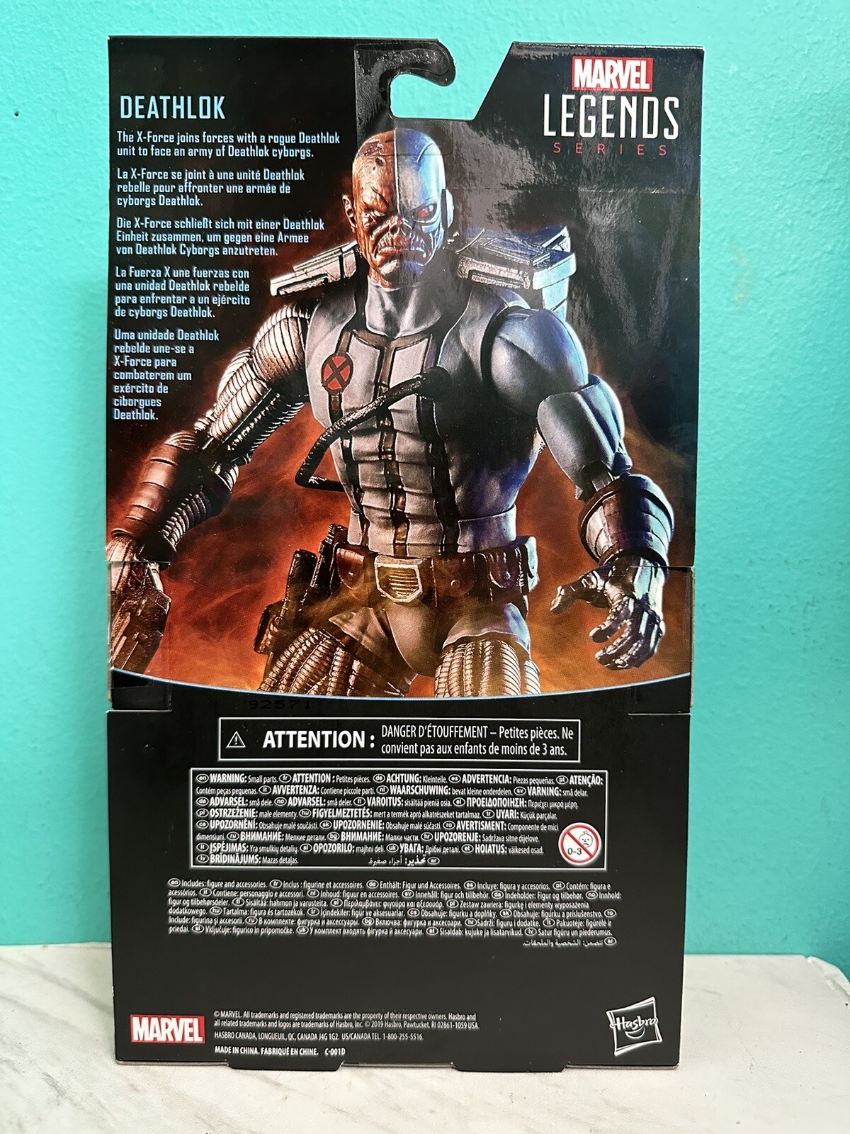 Hasbro Marvel Legends 6 inch Uncanny XForce Deathlok Action Figure