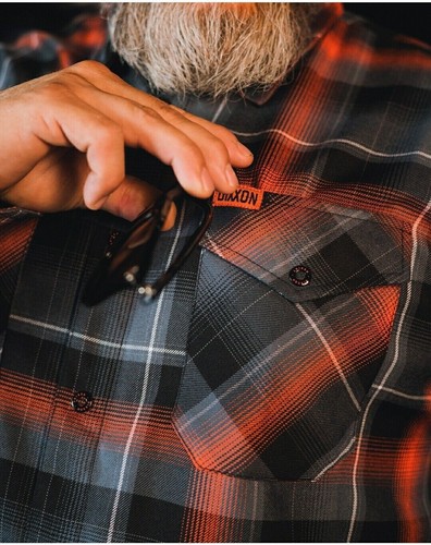 NEW IN BAG DIXXON FLANNEL 2X EXTRA LARGE RESIST SHIRT MENS 2XL NIB HARLEY ORANGE - Picture 3 of 7
