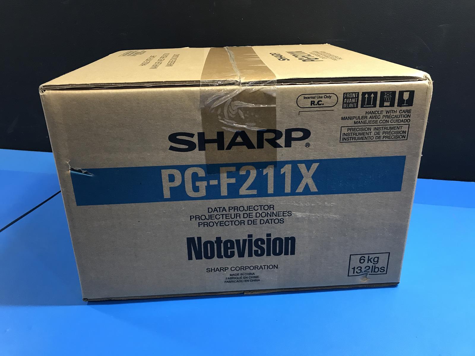 Sharp Notevision PGF211X DLP Multimedia DLP Projector eBay