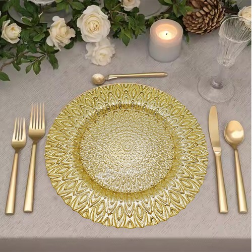 1-12pcs Charger Plates Wedding Party Round Dining Table Place Setting Decoration - Picture 153 of 253