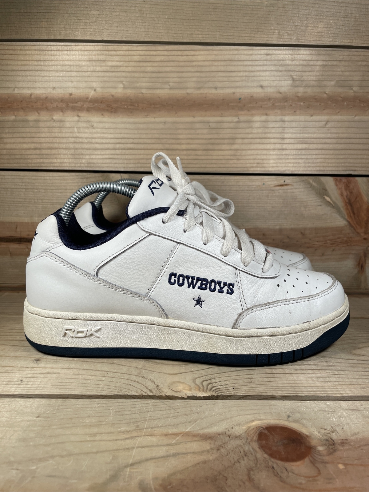 RBK Reebok Dallas Cowboys White Blue 