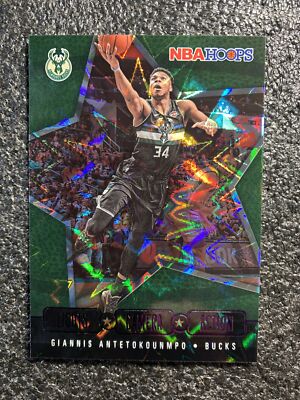 2020 NBA Hoops Lights Camera Action Purple Explosion #23 Giannis Antetokounmpo