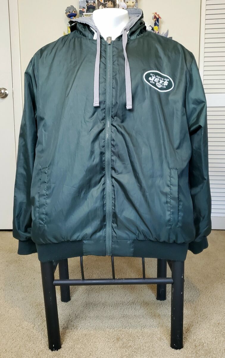 Vintage NFL Apparel New York Jets Reversible Zip-Up Vintage NFL Apparel New York Jets Reversible Zip-Up