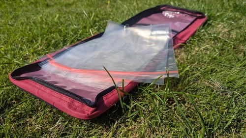 WSB Deluxe Rig Wallet Sea Fishing Red Tackle Trace Beach Storage Fishing Tackle - Picture 2 of 13