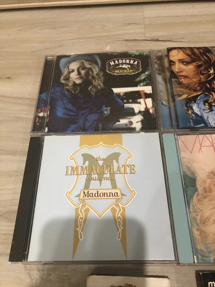 Madonna 4 CD 2 Cassette LOT- I’ll Remember Vogue Music Ray Of Light Bedtime - Image 2 of 4