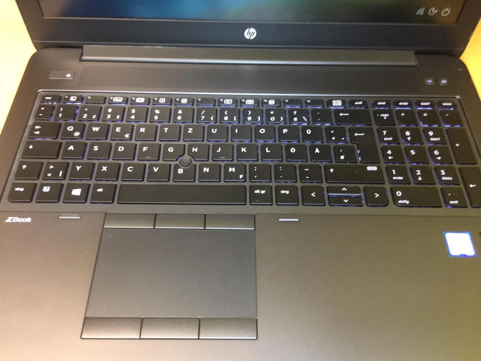 CAD ZERTIFIZIERTES WORKSTATION HP ZBOOK 15 G3 i7 4-KERNE 15,6"FHD 16GB 512SSD - Bild 2 von 4