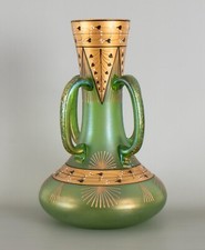 Antique Early Loetz Art Glass Vase Nouveau 19c.