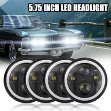 4pcs 5.75 5-34 Led Headlights Projector Drl Beam For Buick Riviera 1963-74 4pcs 5.75 5-34 Led Headlights Projector Drl Beam For Buick Riviera 1963-74