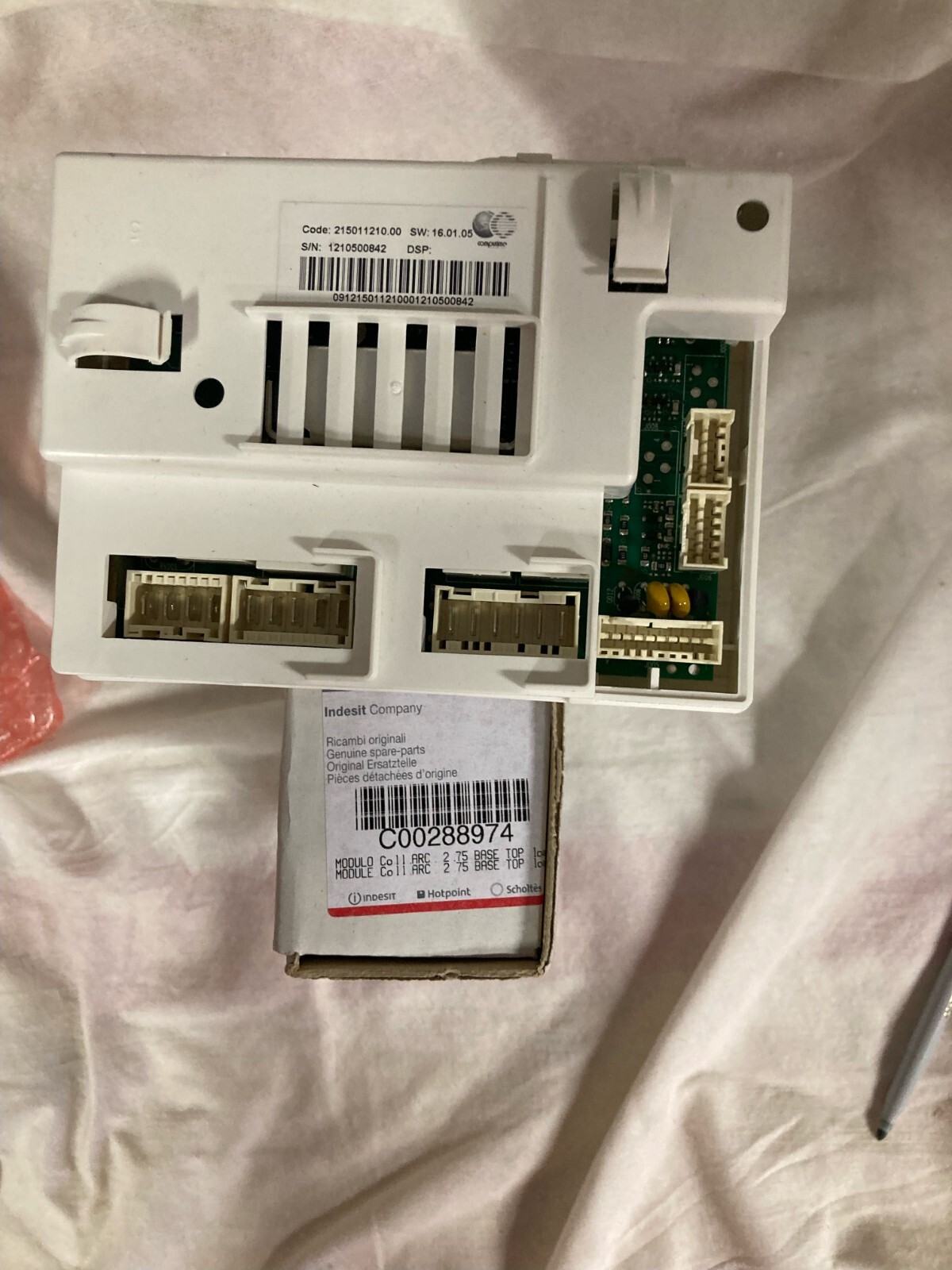 Carte de puissance C00288974 Indesit régulateur de cycles précis