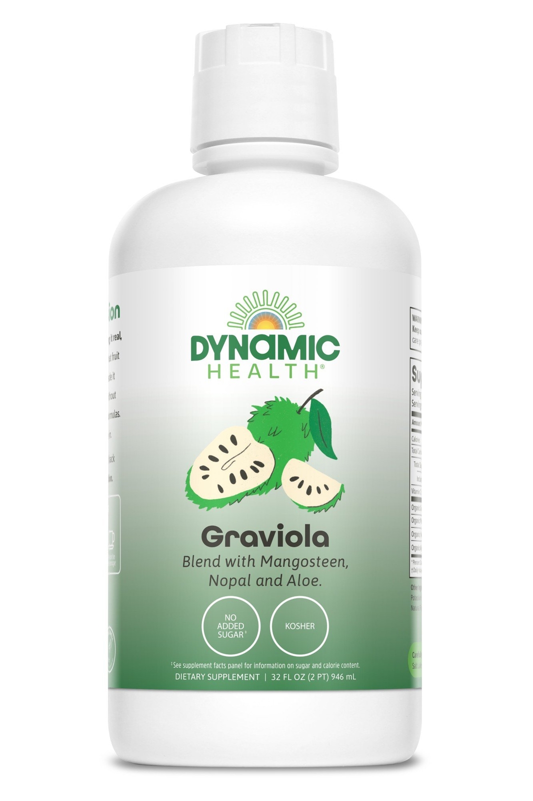 Dynamic Health Graviola Juice Blend 32 унции Бутылка