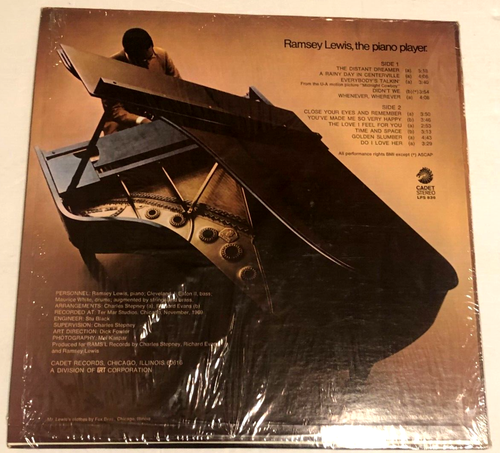 Ramsey Lewis The Piano Player Lp in shrink Nm - Picture 2 of 5