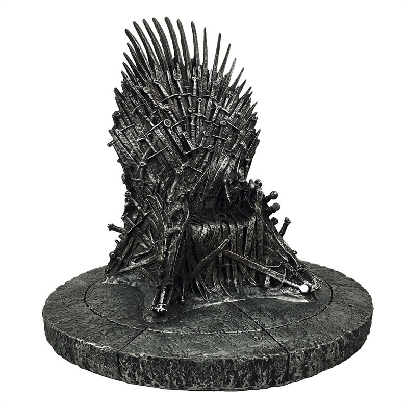 14'' Resin Game of Thrones 1/6 Iron Throne Stark's Sword