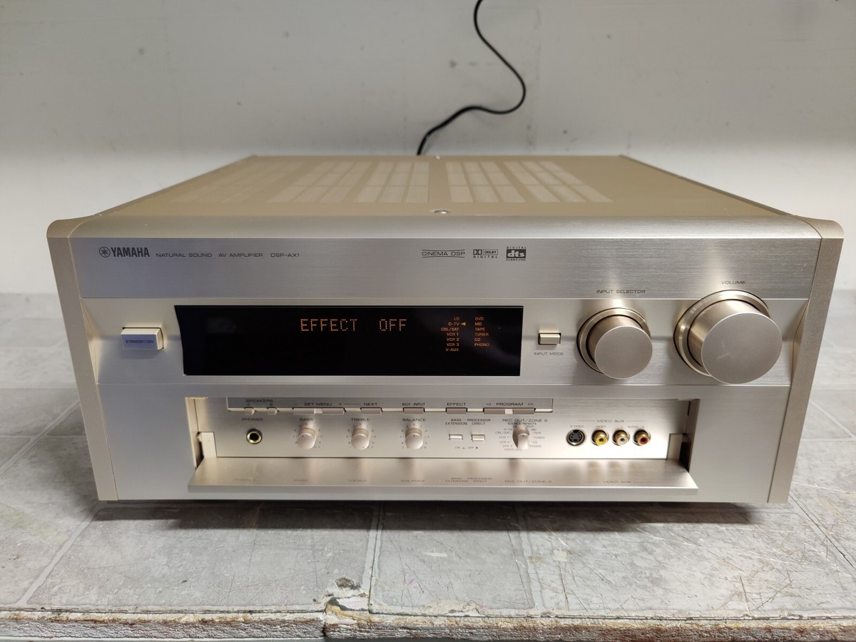 アンプ YAMAHA DSP-AX1 PARTS/REPAIR Yamaha DSP-AX1 Natural Sound AV Amplifier NO