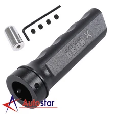 NEW Black Universal Aluminum Car Handle Hand Brake Sleeve Fitment Cover 