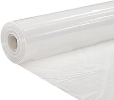 BOBINA ROTOLO TELO NYLON POLIETILENE TRASPARENTE CELLOPHANE  - mt.2x5 -