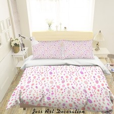 3D Fresh Geometry Dots Pattern Quilt Cover Set Duvet Cover Bedding Pillowcases