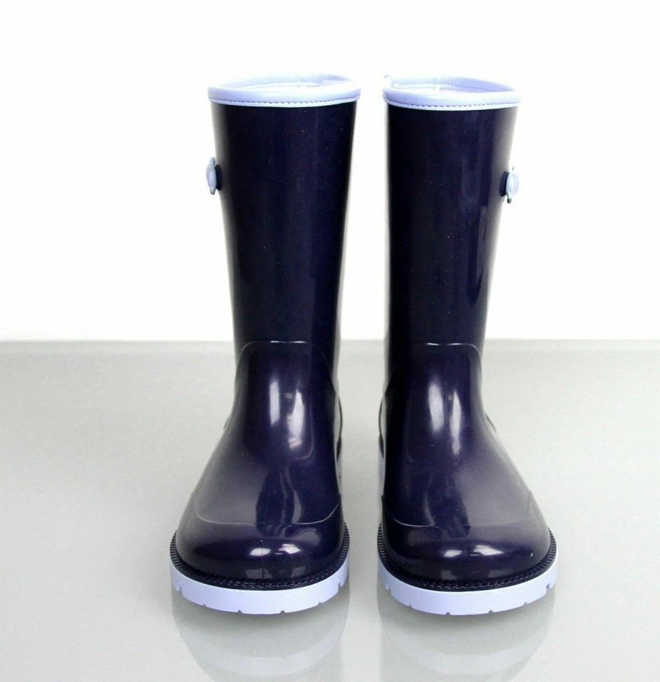 Gucci Niños Niños Azul Goma Bota de Lluvia con Horsebit 285287 4073 Foto 4 de 4
