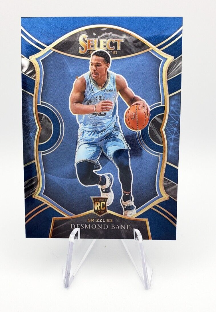 2020-21 Panini Select Blue Concourse #90 Desmond Bane Rookie