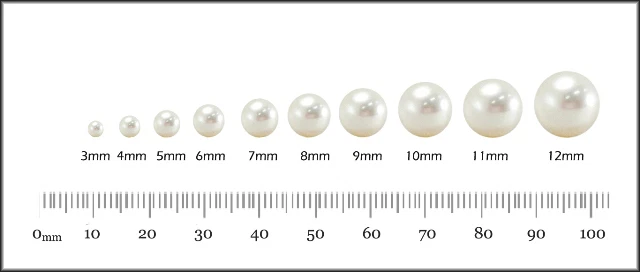 3mm/4mm/5mm Fused Pearl Beads String Faux White, Ivory, Clear