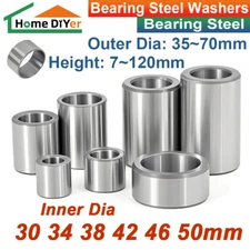 ID 30-50mm Bearing Steel Sleeve Bushings Wear-Resistant For Mechanical Assembly