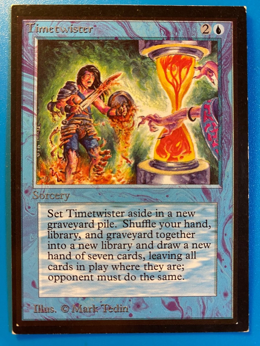 MTG 1x Timetwister Collector's Edition OLD SCHOOL Magic the MTG 1x Timetwister Collector's Edition OLD SCHOOL Magic the