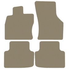 Dunkelbeige Fußmatten, Autoteppiche für VW Golf VIII Variant 2020-..., 14xRand