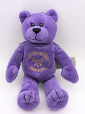 The Championship Wimbledon Purple Beanie Bear Teddy Tennis Incentive Group