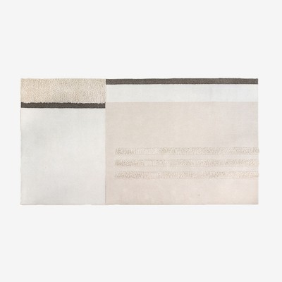 C. 1998 Kurt Meinecke for Herman Miller Textured Hand-Knotted Rug 5x10 feet
